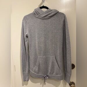 Lululemon Knitted Gray Hoodie Tunic
